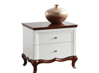 Classic Bedside tables Bedside table Real Handcraft Real wood Solid Model MI-SZN